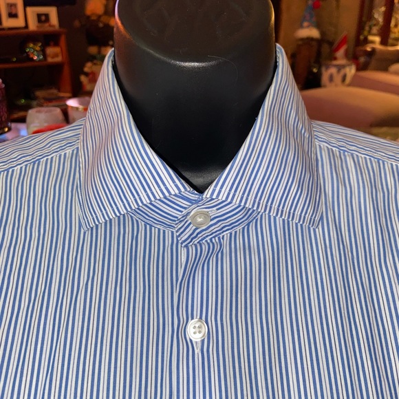 Boss By Hugo Boss Sharp Fit Button Up Dress Shirt - Picture 2 of 3